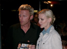 Boris Becker & Nadja Auermann